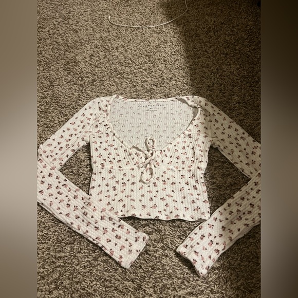 Cute coquette crop top floral - Picture 6 of 6